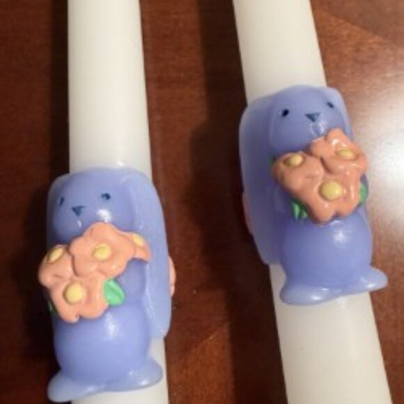 Spring Bunny Tapers - Picture 4 of 8